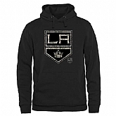 Men's Los Angeles Kings Black Rink Warrior Pullover Hoodie,baseball caps,new era cap wholesale,wholesale hats